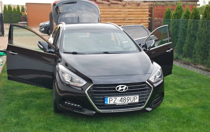 Hyundai i40 cena 41900 przebieg: 177916, rok produkcji 2015 z Rydzyna małe 79